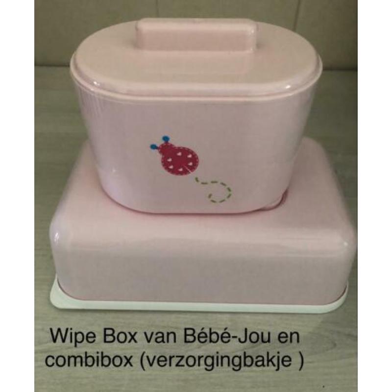 Wipe Box van Bébé-Jou en combibox (verzorgingbakje )