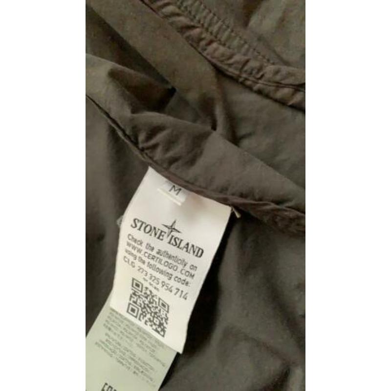 Stone Island limited edition light cotton nylon twill