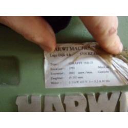 Harwi Verticale platen cirkel zaag