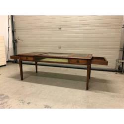 Vintage houten reprodux salontafel