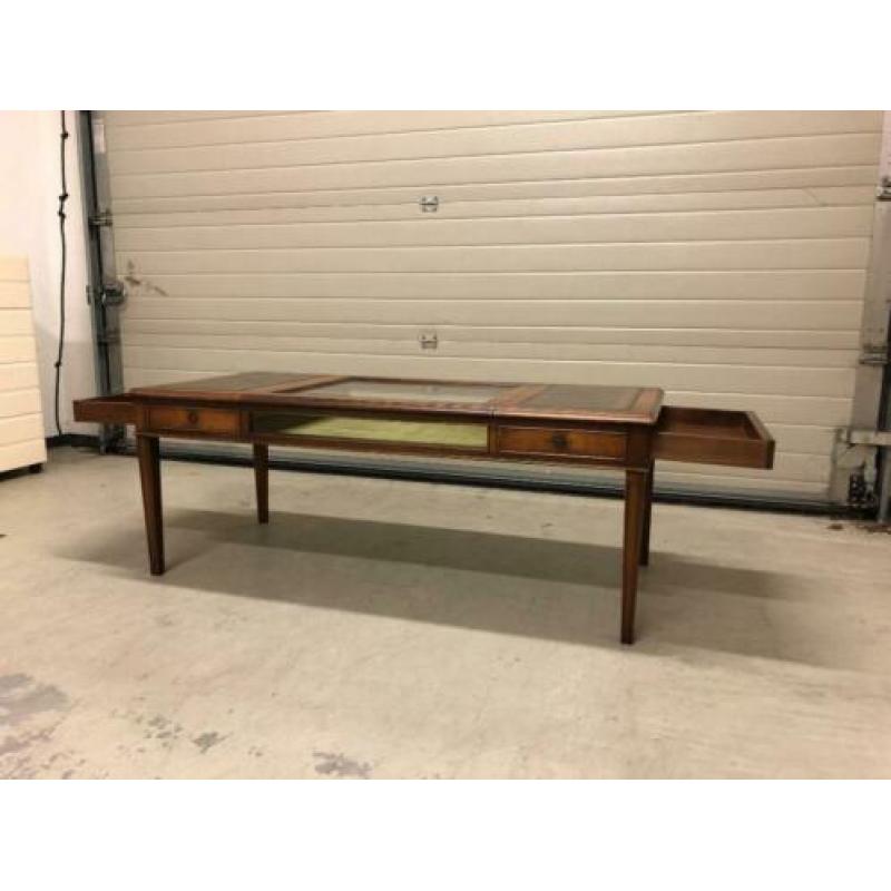 Vintage houten reprodux salontafel