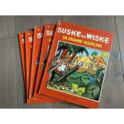 Suske en Wiske 82 - 124 - 158 - 159 - 222
