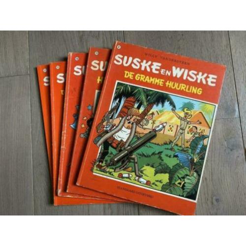 Suske en Wiske 82 - 124 - 158 - 159 - 222