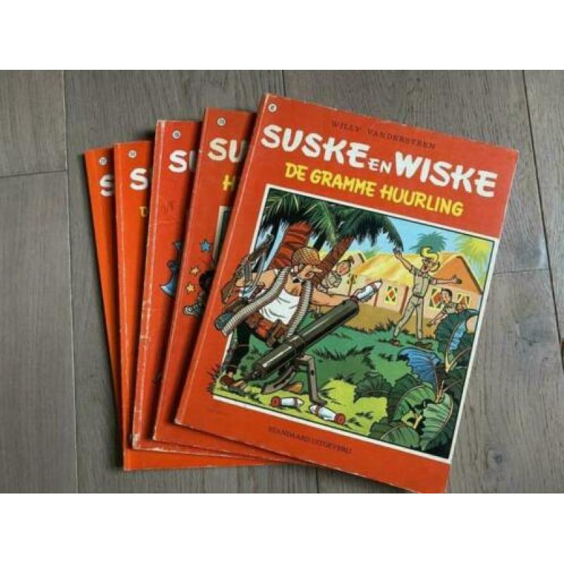 Suske en Wiske 82 - 124 - 158 - 159 - 222