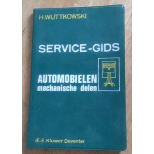 Service-gids Automobielen Mechanische Delen 1968