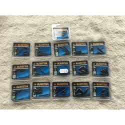 adv 117 / NIEUW set 16 blisters oilivettes PRESTON