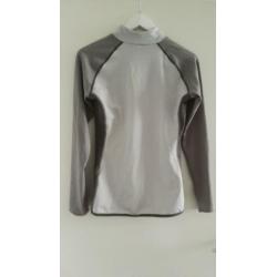 Simond Technisch sportshirt lange mouw ZGAN M/L Grijs-donke
