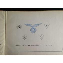 Gedenkboek Militaire Luchtvaart Medan, KNIL
