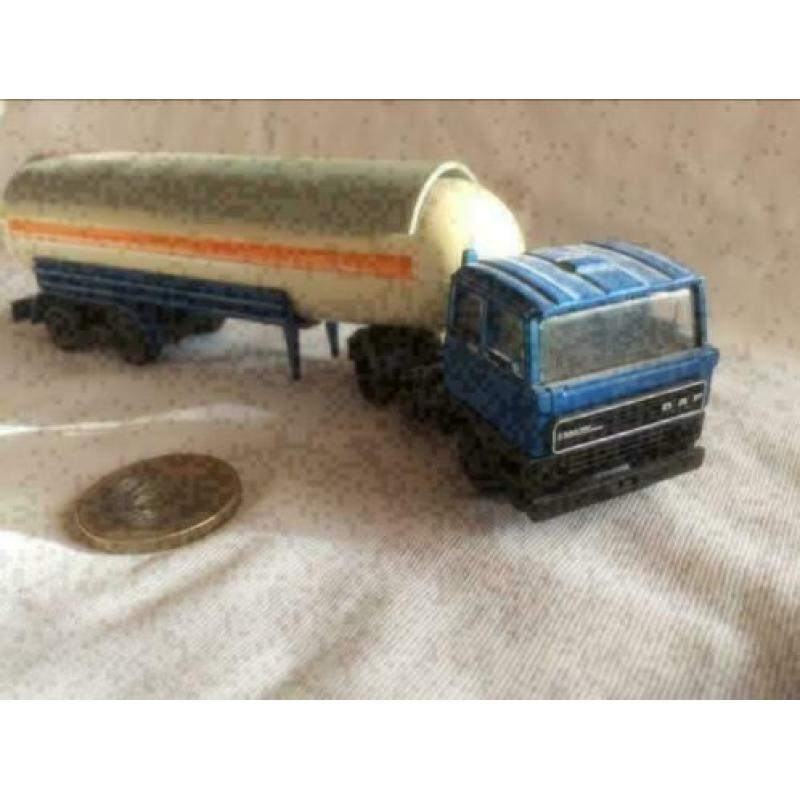 DAF 3300 Turbo Intercooler Tankauto Blauw, Efsi