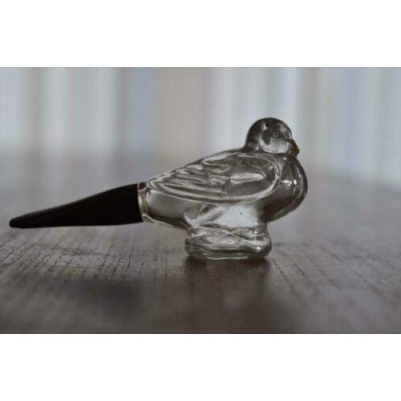 Oud Parfumflesje Odeurflesje Vogel
