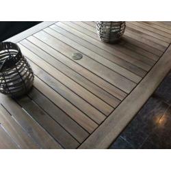 Teak houten Tuintafel (salontafel)