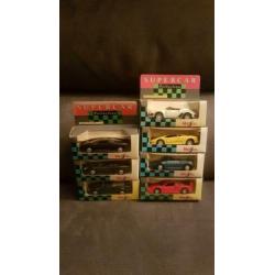 7 Maisto auto's van de Supercar Collection in originele verp