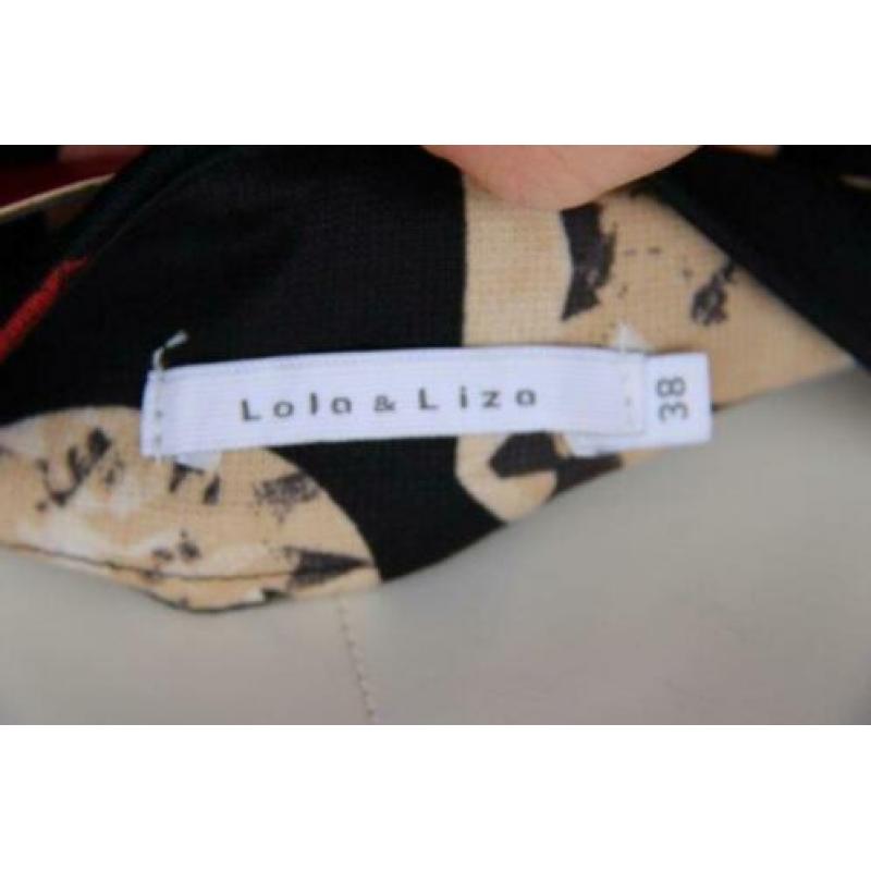 Rok zwart/kleur Lola liza mt 38 AANBIEDING