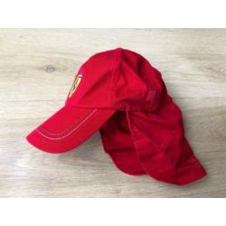 Scuderia Ferrari baby pet cap petje nekbescherming ± 2 jr 86