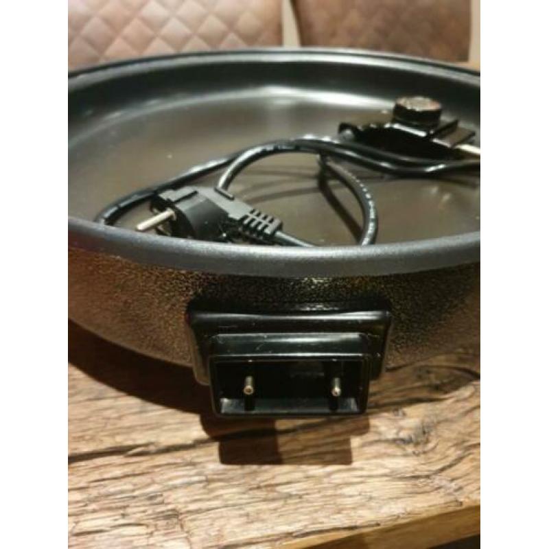 Hapjespan, pizza pan, elektrische pan