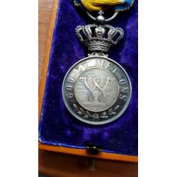 Koninklijke Onderscheiding 1880 Willem II zilver