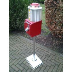 Northwestern kauwgom pakjes automaat op poot sixties fifties