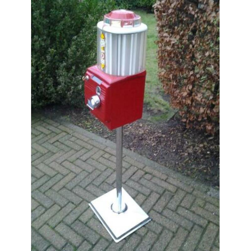 Northwestern kauwgom pakjes automaat op poot sixties fifties