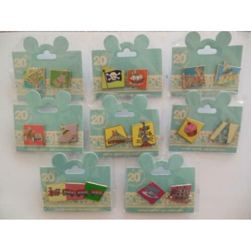 Disney pin set limited edition LE