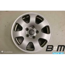 Set originele 15 inch lichtmetalen velgen Audi A4 8E