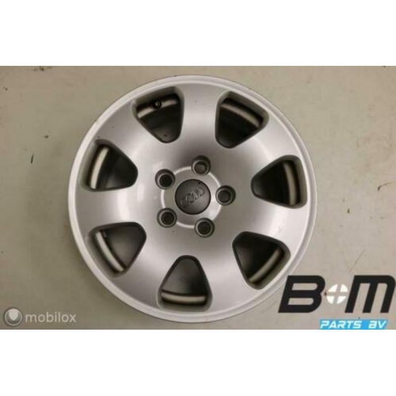 Set originele 15 inch lichtmetalen velgen Audi A4 8E