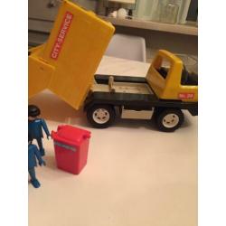 Playmobil vuilniswagen