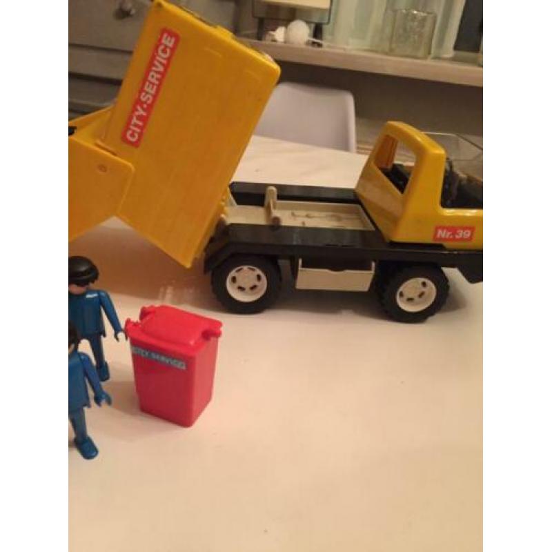 Playmobil vuilniswagen