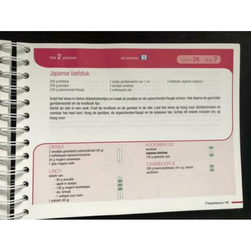 WeightWatchers 365 dagmenu’s recepten
