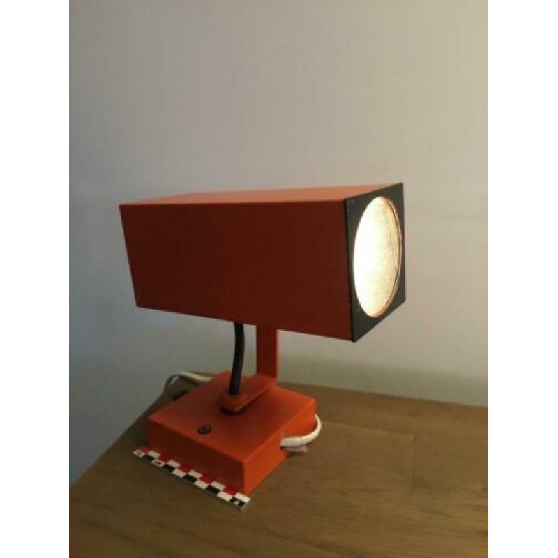 Mooie Nederlandse retro bureau lamp