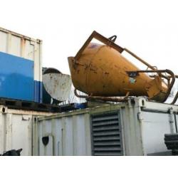Beco betonkubel stortkubel 750 Liter kubel