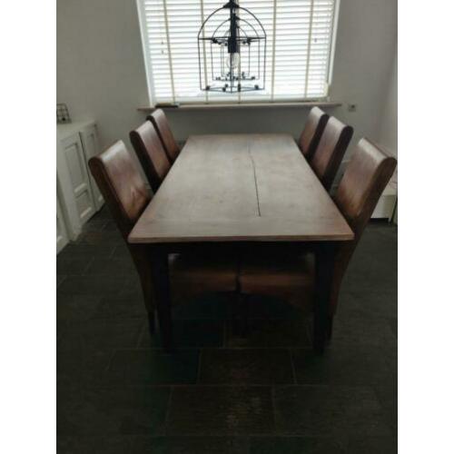 Eettafel teakhout