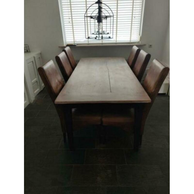 Eettafel teakhout
