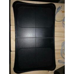 Zwarte Wii + Balance Board&Wheel