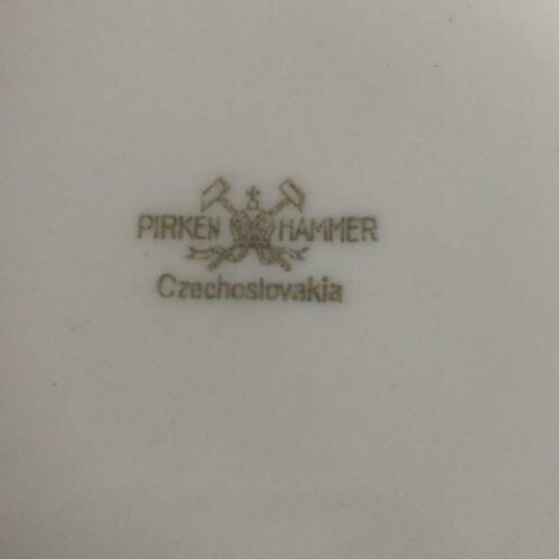 Art Deco Porseleinen theepot – Pirkenhammer Czechoslovakia