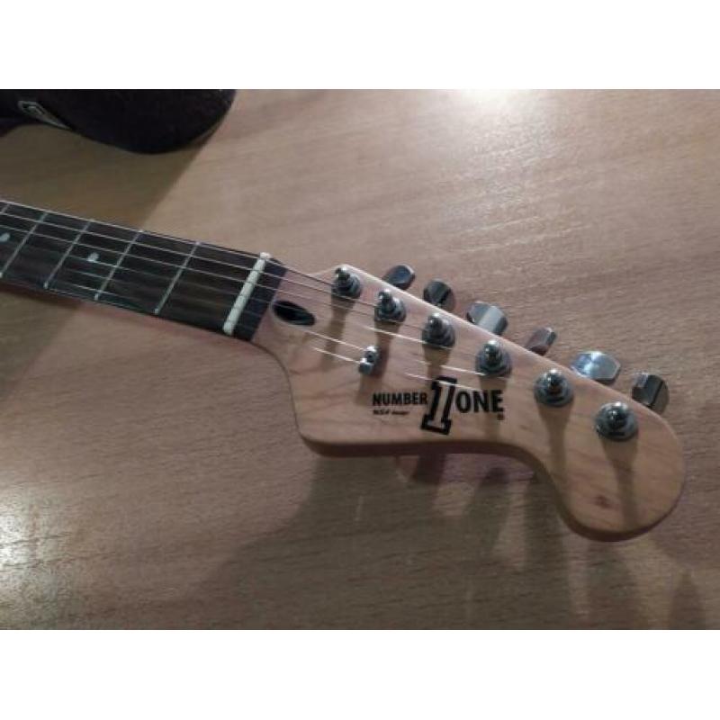 Stratocaster met bijzonder textuur