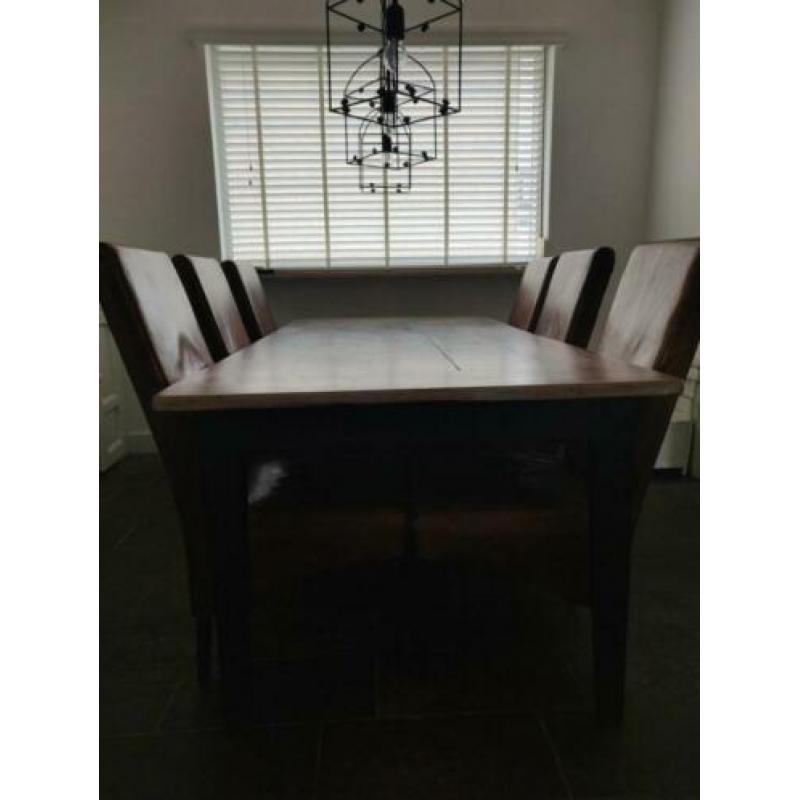 Eettafel teakhout