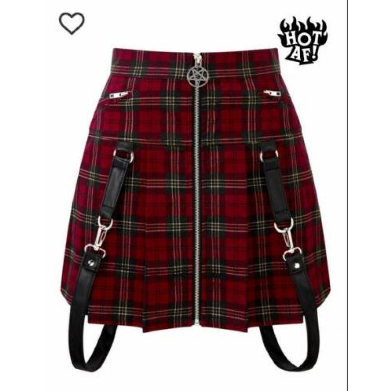 Killstar dead beatz mini skirt