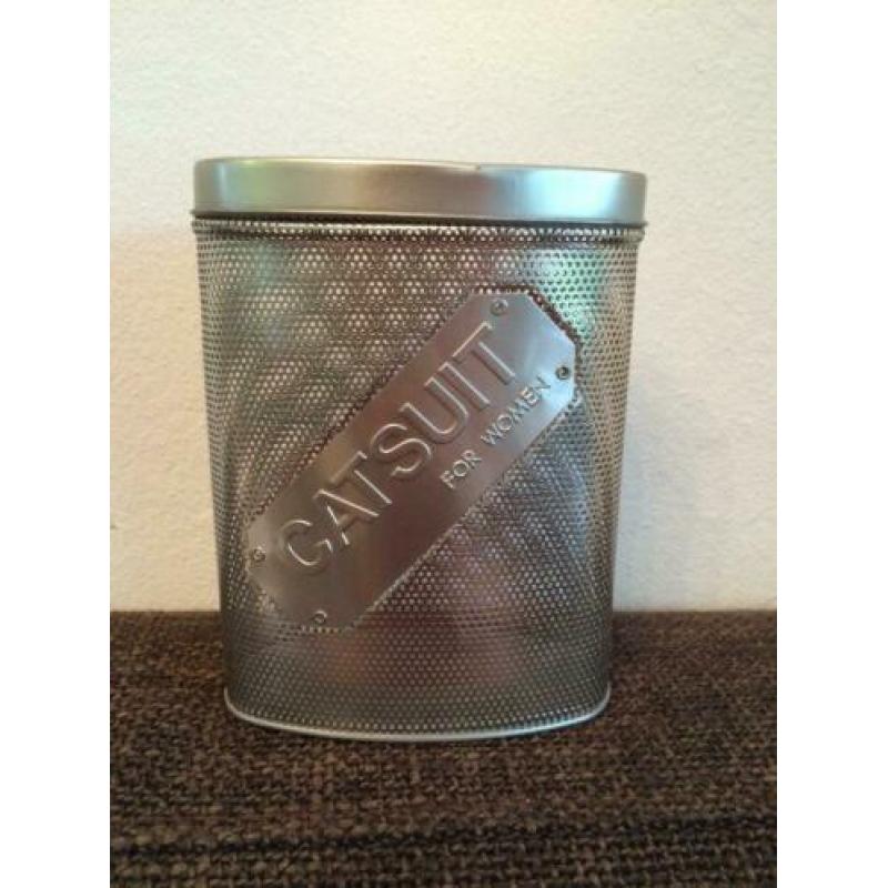 Creation Lamis Catsuit ovalen, metalen blik met gaatjes