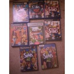 playstation 2met race stuur en spellen