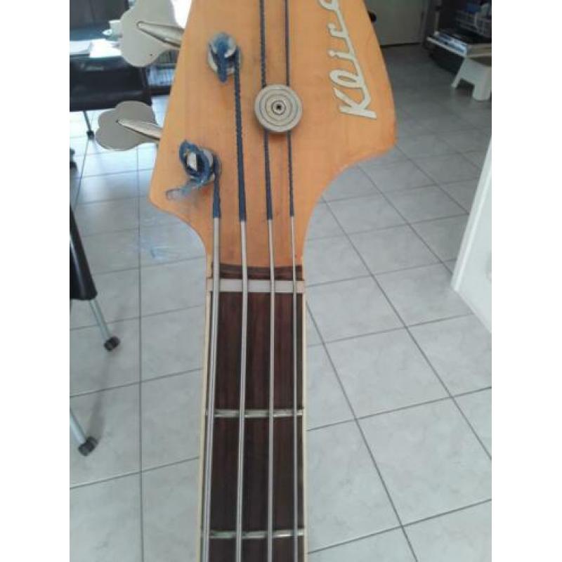 Basgitaar merk Klira Germany