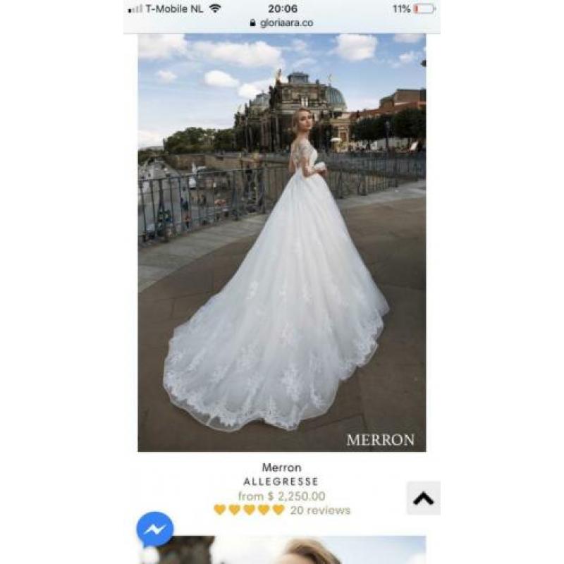 Wedding dress Trouwjurk Maat 38