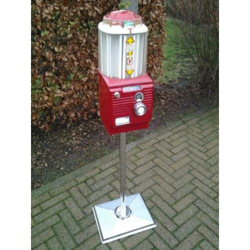Northwestern kauwgom pakjes automaat op poot sixties fifties