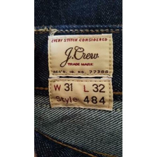 ZGAN - J. Crew 484 Slim Fit Spijkerbroek - Jeans - W31/L32