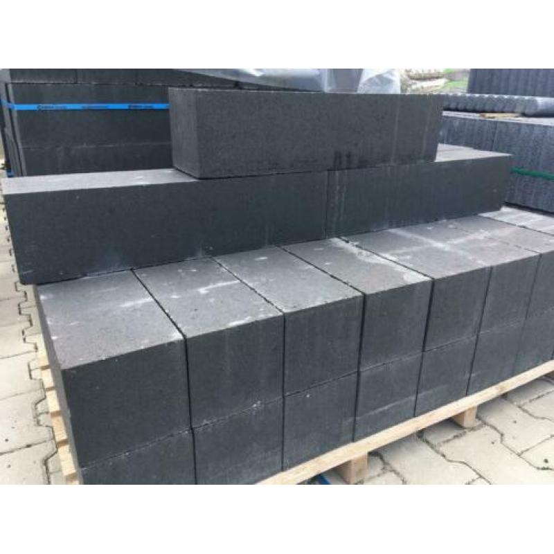 Stapelblokken 15x15x30 cm en 15x15x60 cm