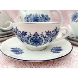 Theeservies theepot theekopjes high tea servies Mosa DE