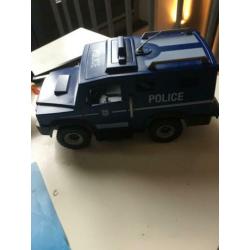 Playmobiel politie wagen en boot
