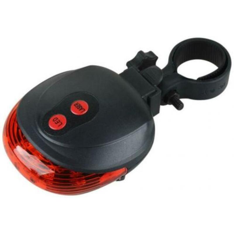Laser achterlicht stuurdop verlichting lamp fietsverlichting