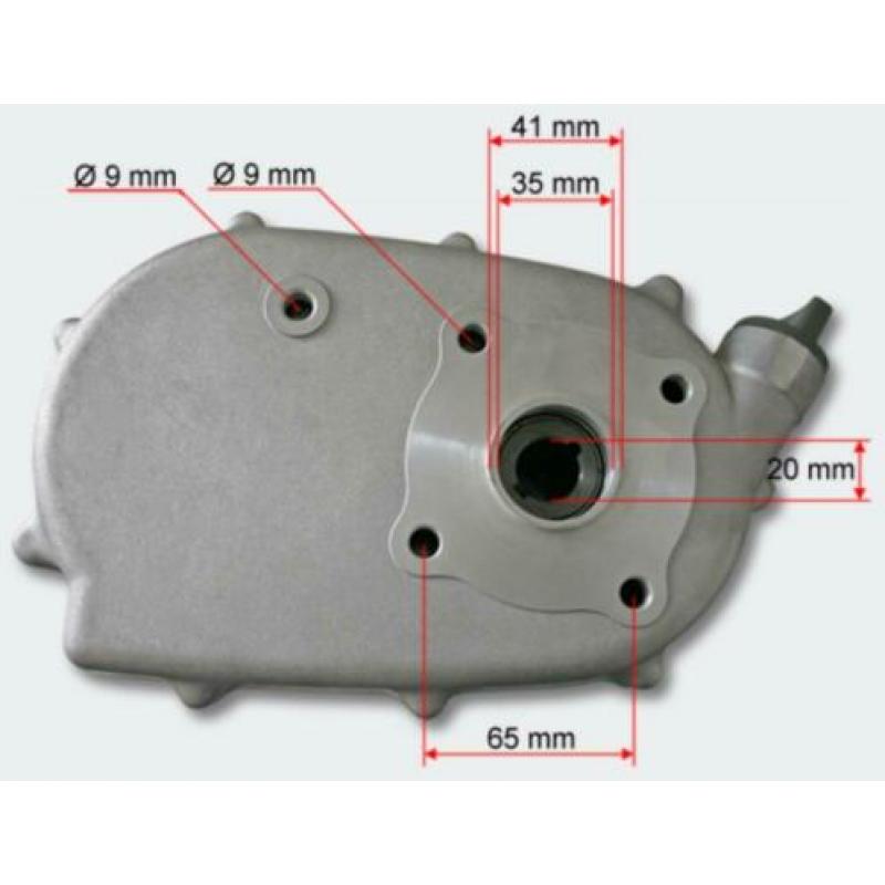 Koppeling (olie) voor Q1 motoren (20mm)