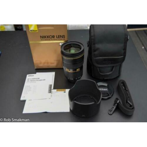 Nikon AF-S 24-70mm 2.8 lens