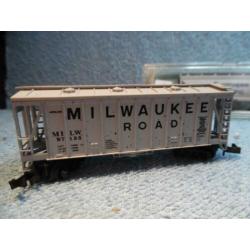 4 amerikaanse graanwagons